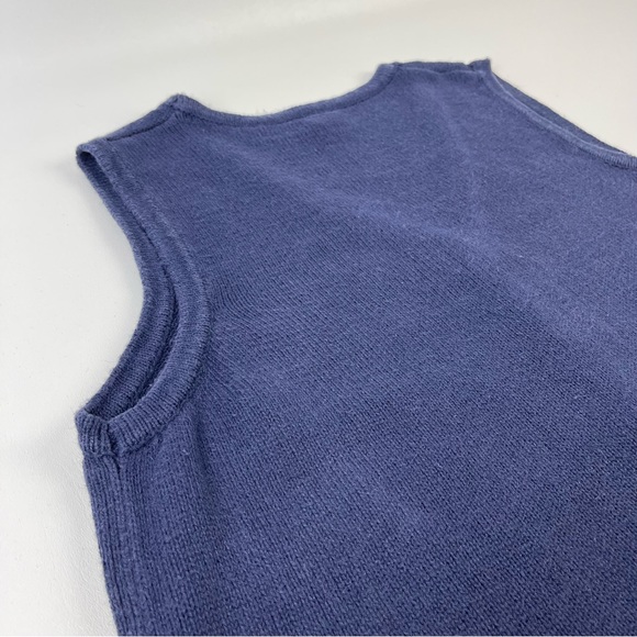 Vintage Fall Autumn Sleeveless Cardigan Sweater 90s Basic Editions Womens 2XL - Picture 13 of 14